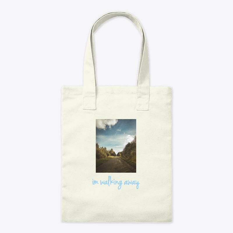 im walking away bag