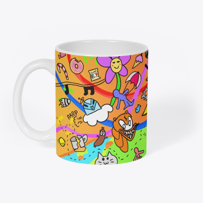 Doodle Chaos Mug