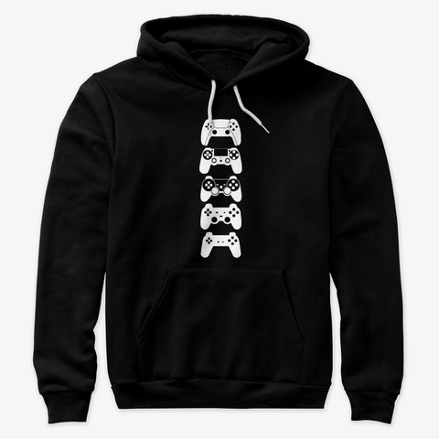 Ps Controller Evolution Black T-Shirt Front
