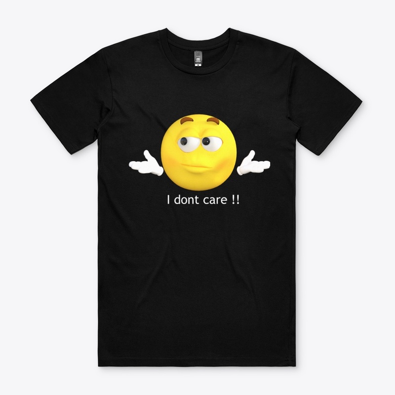 I don't care Merchandise