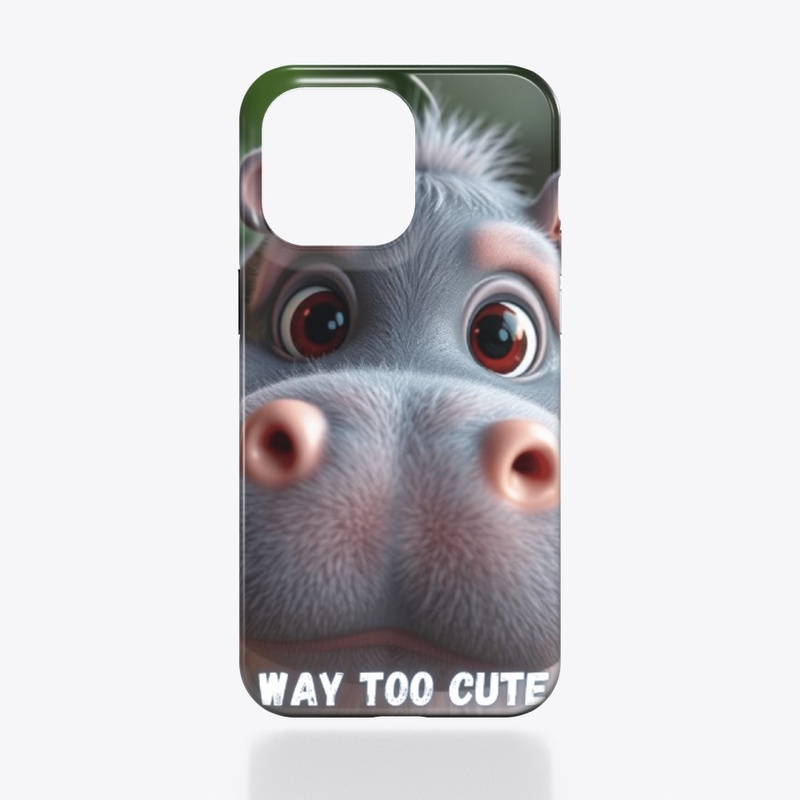 Way Too Cute - Hippo