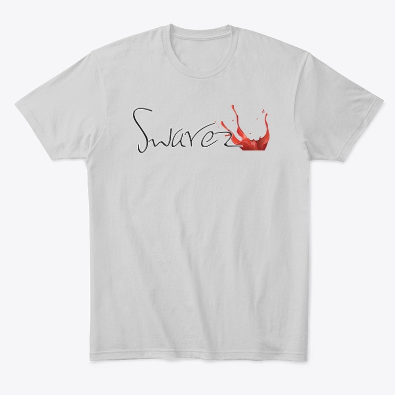 Swarez Logo T-Shirt with paint splash