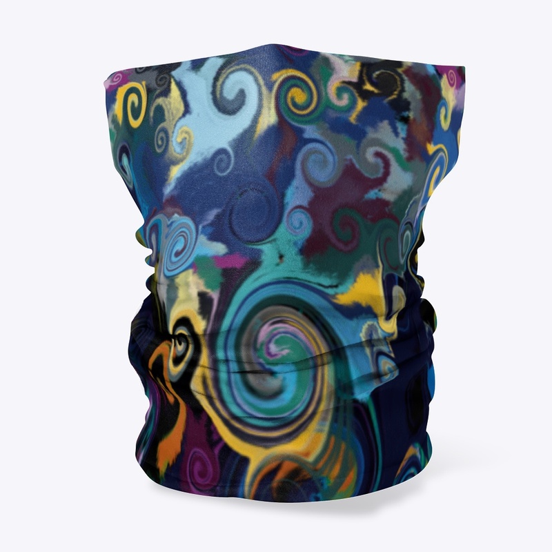 Colorful whirls