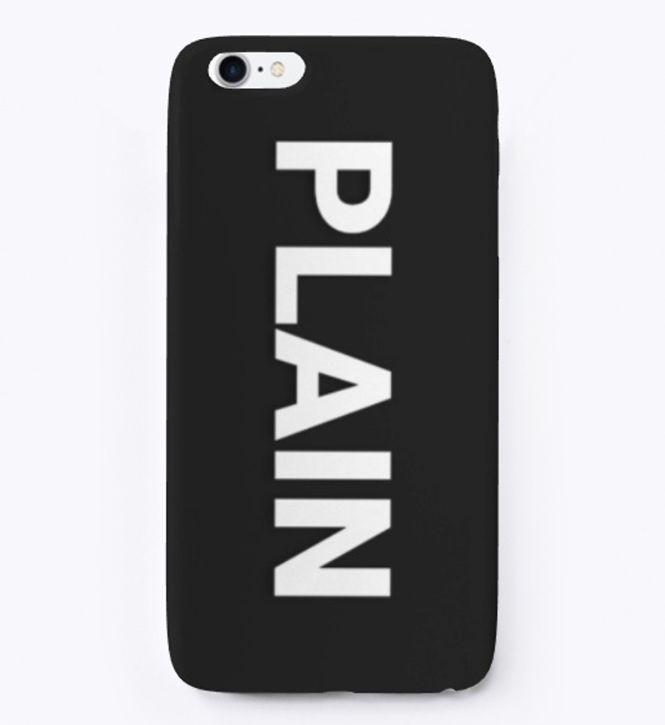 PLAIN IPhone Case