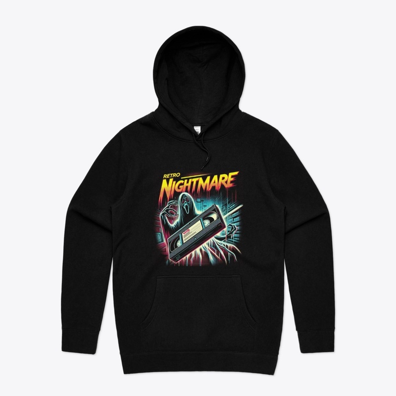 Retro VHS Nightmare Horror Design 