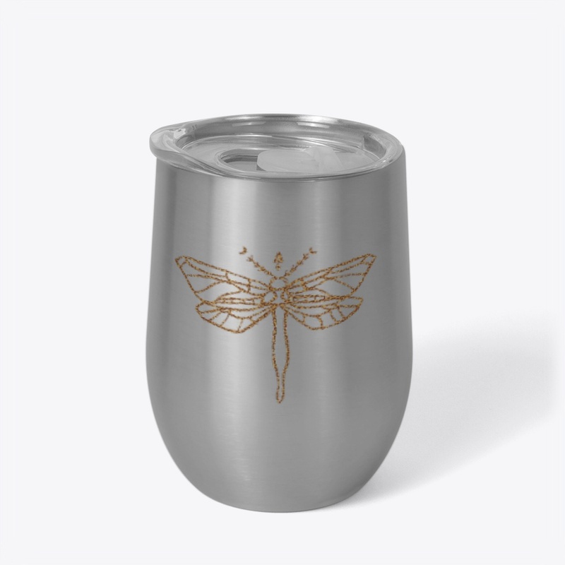 A Animal Print Wine / Coffee Tumbler