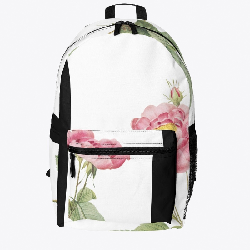 Blooming Beauty Colorful Floral Backpack