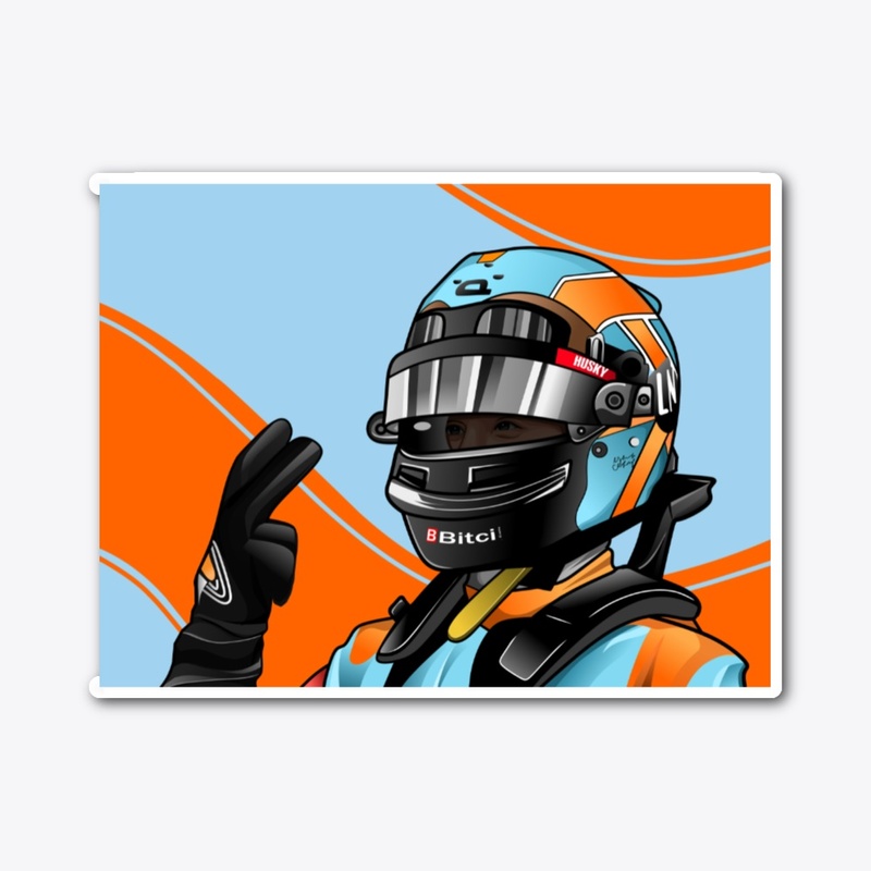 Lando NOR #4 Monaco Podium Type 2