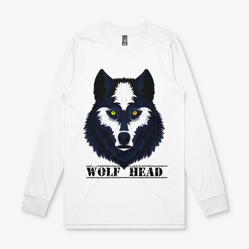 Wolf head silhouette
