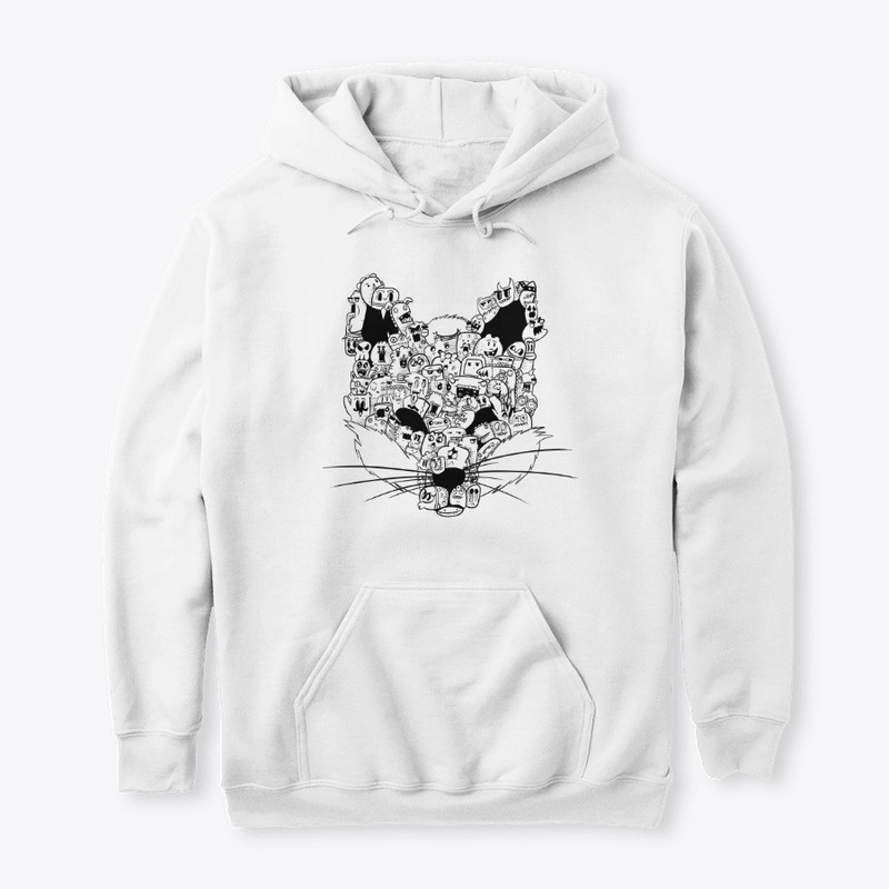 Fox doodle White Shirt/Hoodie