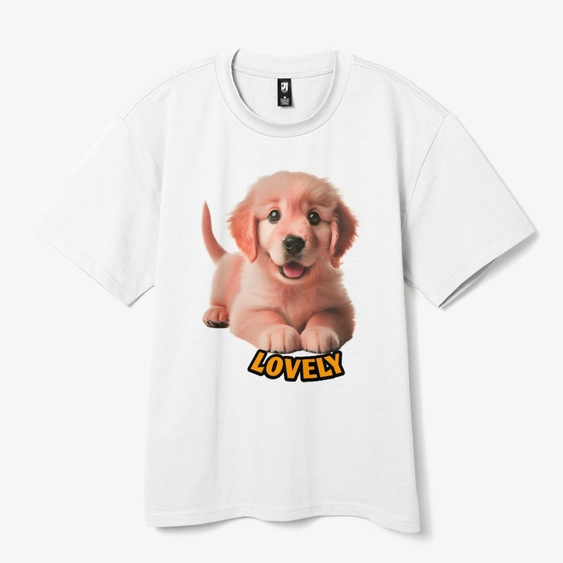 LOVELY DOG T-SHIRT 