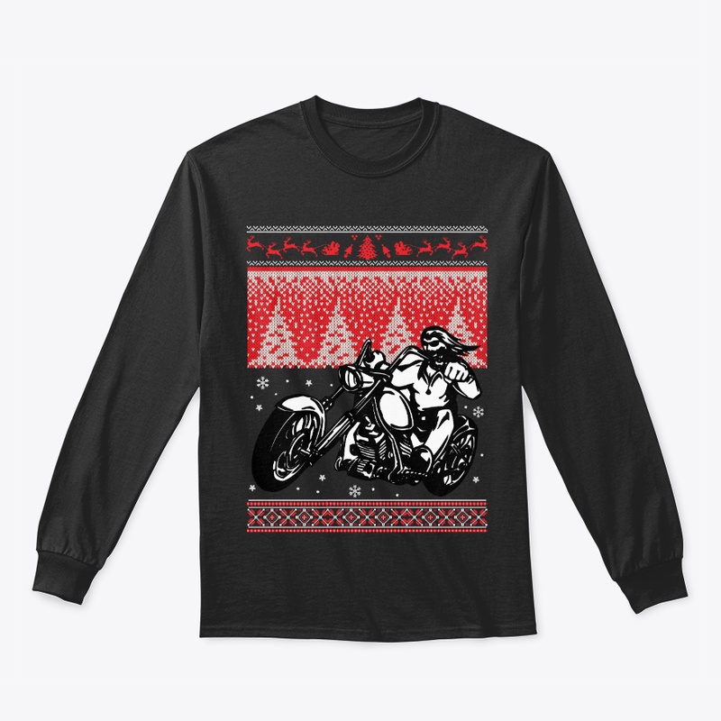 Motorcycle Christmas Sweater
