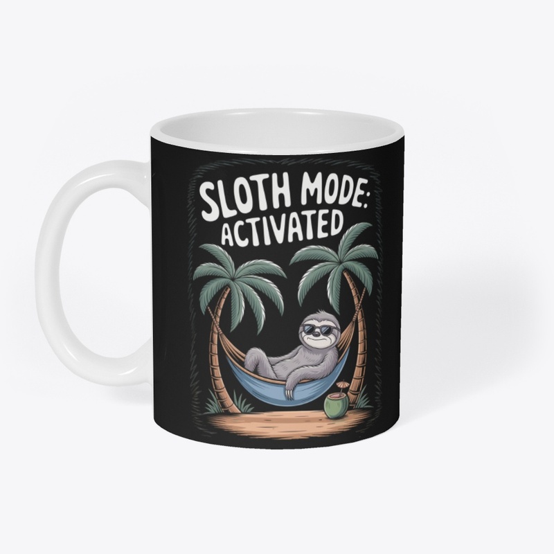  Funny Sloth, Relaxing Sloth Graphic
