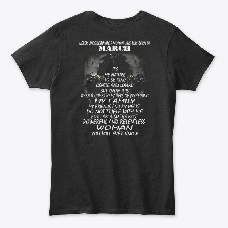 IT'S MY NATURE - MARCH WOMAN