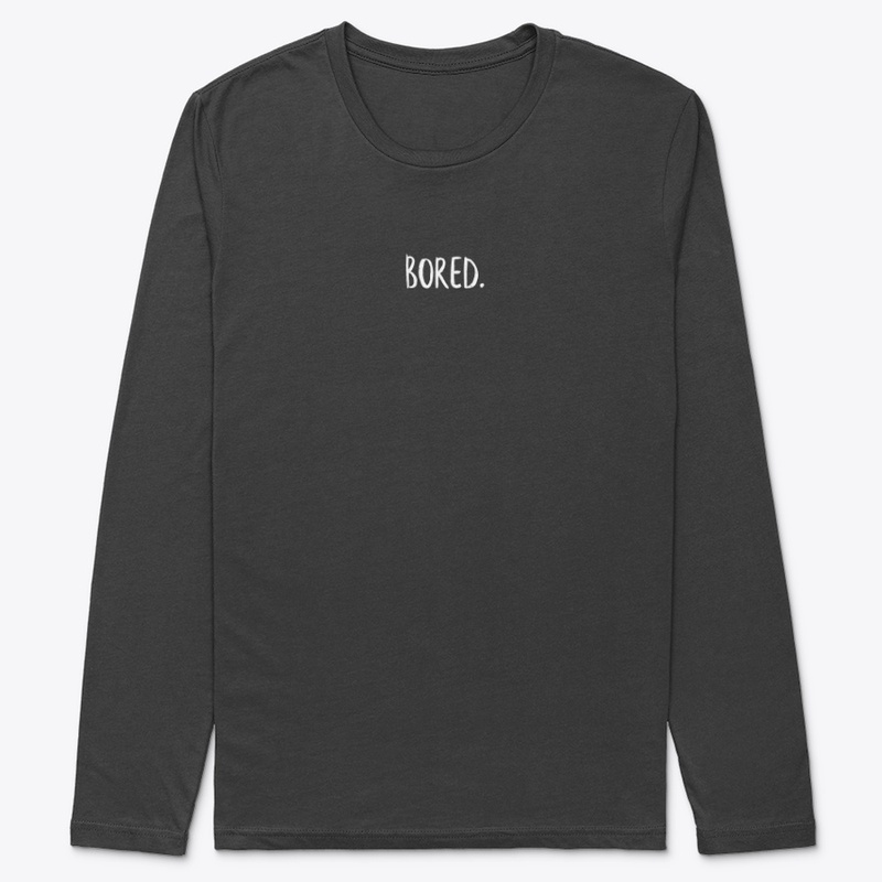 "Bored." Men's Hoodie