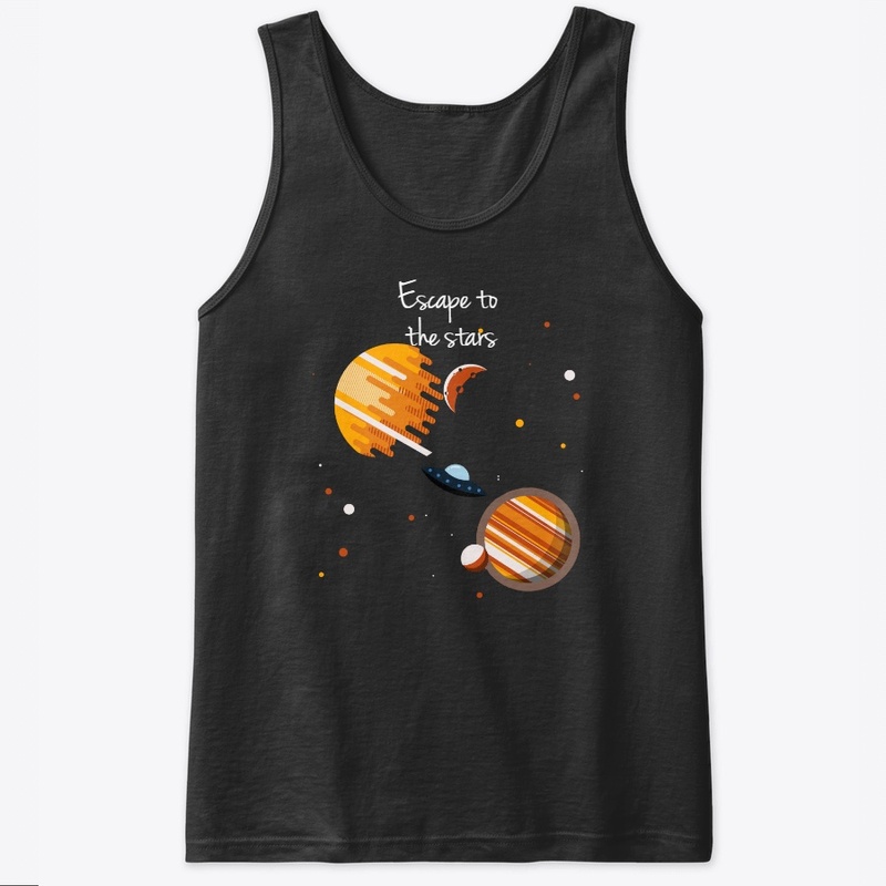 escape to stars space jam planets moon