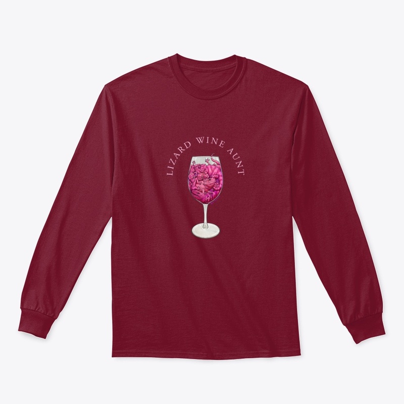 Lizard Wine Aunt - Light Text