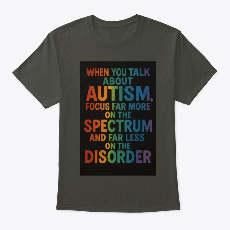 Focus on the Spectrum, not the Disorder