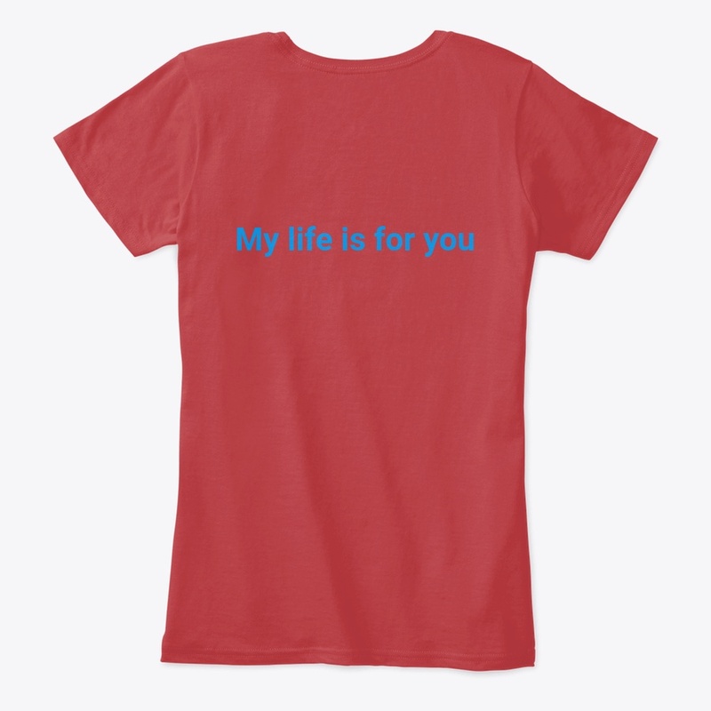 Women comfort dog t-shirt
