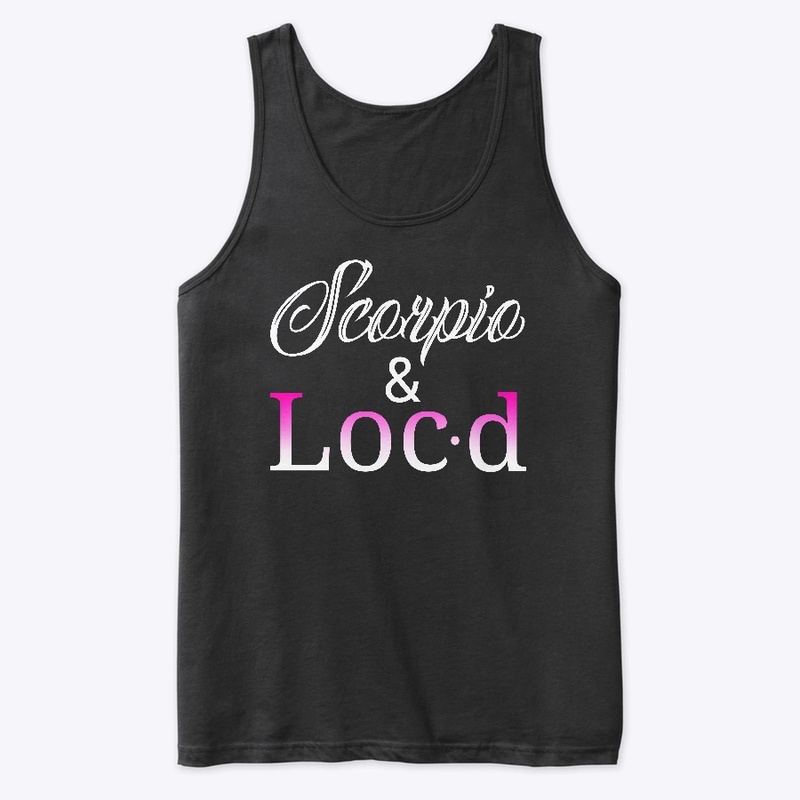 Scorpio & loc'd zodiac tee shirt