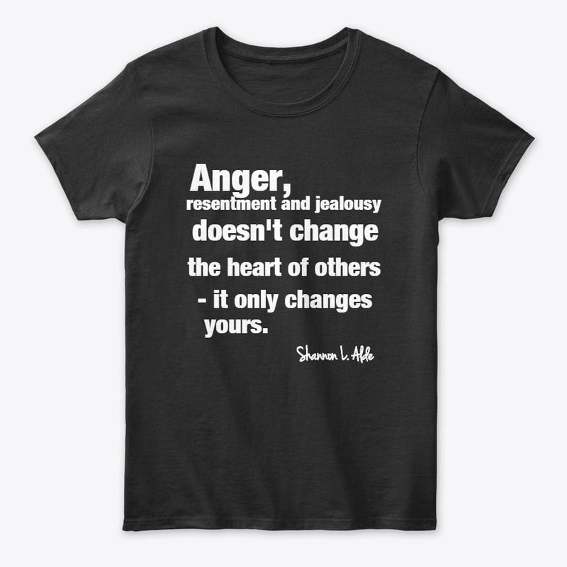 Anger, resentment and jealousy