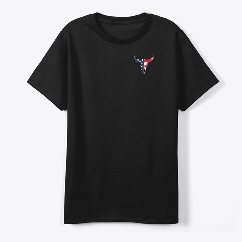 The Michael Schott Black Shirt Black T-Shirt Front