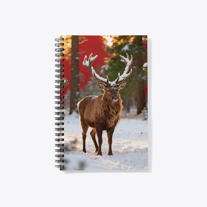 Traditional Christmas Reindeer Magic