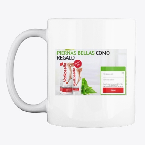 Varikosette Crema Guatemala White T-Shirt Front