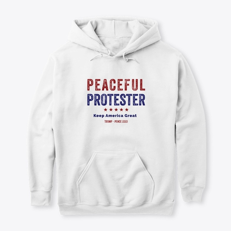 Peaceful Protester Trump 2020