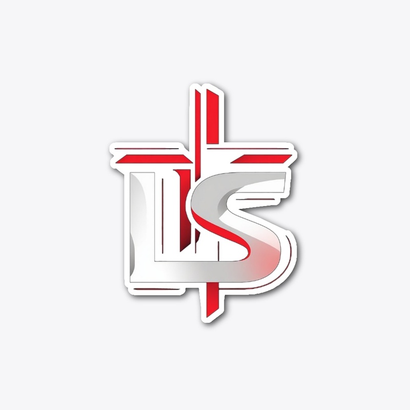 LS Logo Red and White