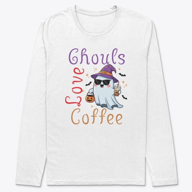 Ghouls Love Coffee Halloween
