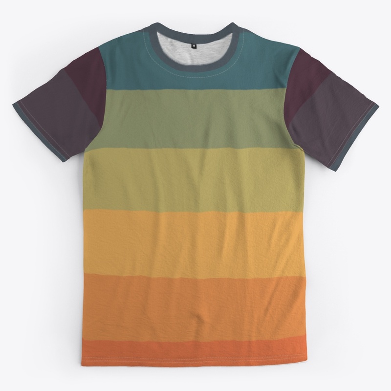 Classic Colorful Retro Stripes