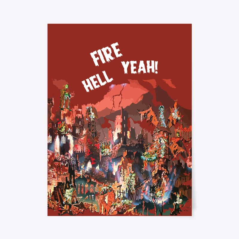 LIMITED EDITION: HELL FIRE YEAH!