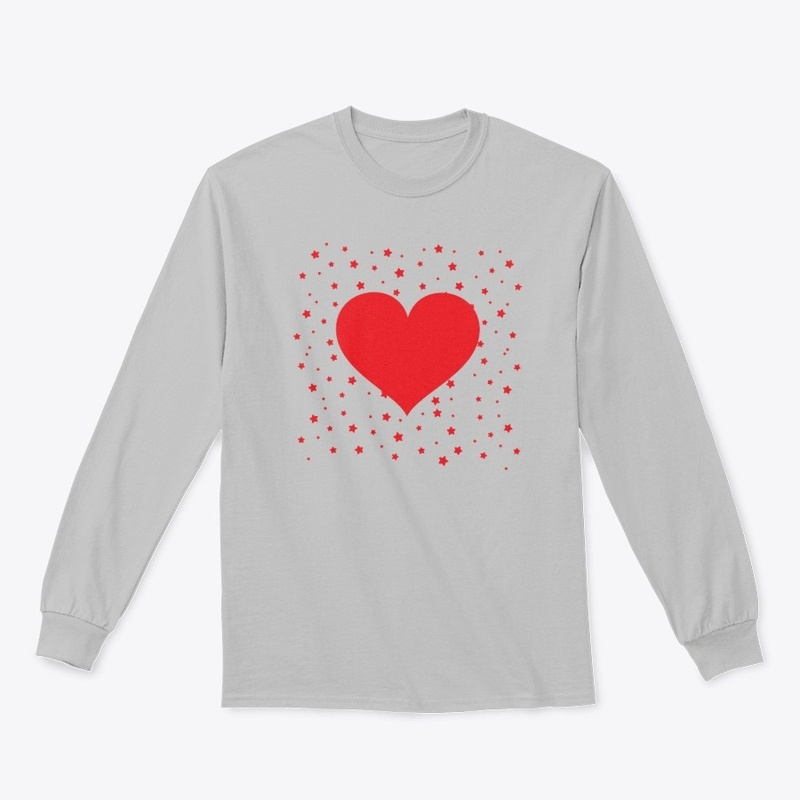 Heart with stars