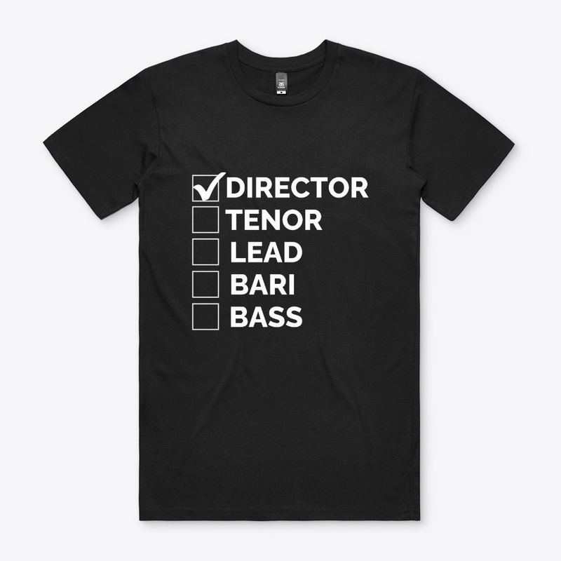 Block Director Check Mark White