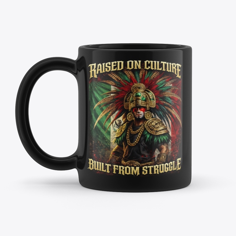 Raised On Culture Coffee Mug and Sticker