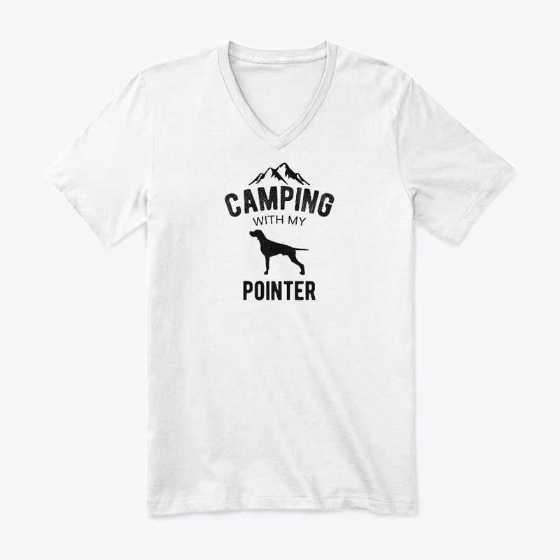 Camping With My Pointer Dog Lover Puppy