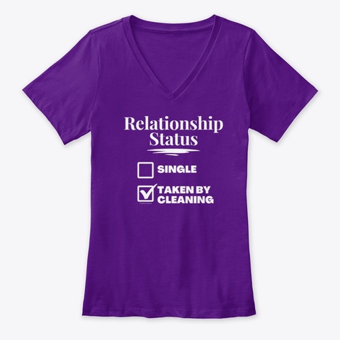 Taken By Cleaning Housekeeping Gifts Team Purple  áo T-Shirt Front