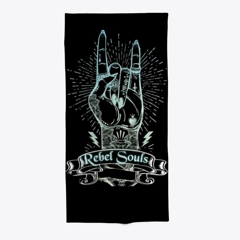 REBEL SOULS Horns & Confetti Blk Design