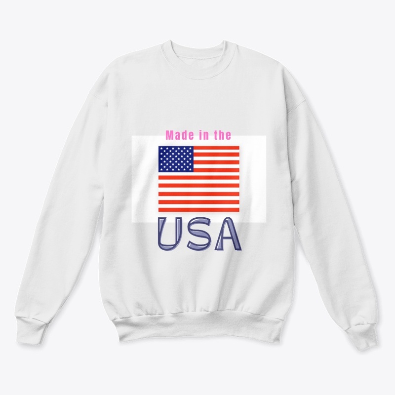 u s a flag t-shirt design
