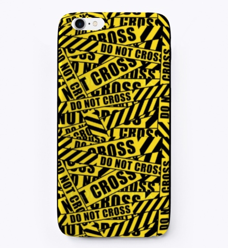 DO NOT CROSS! (#2)  iPhone Case