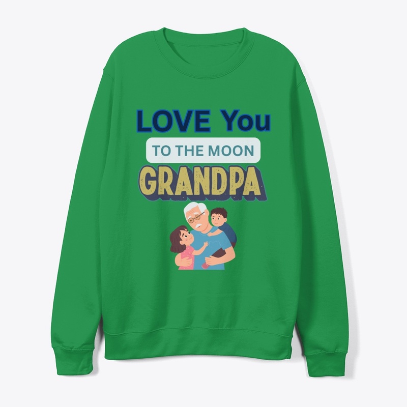 Love you to the moon Grandpa Grandparent