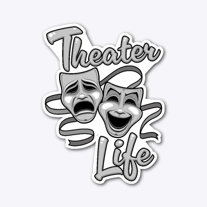 Theater Life Comedy and Tragedy Masks