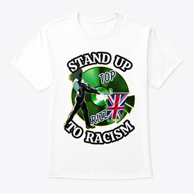 TOP RIZZ LOGO - STAND UP TO RACISM