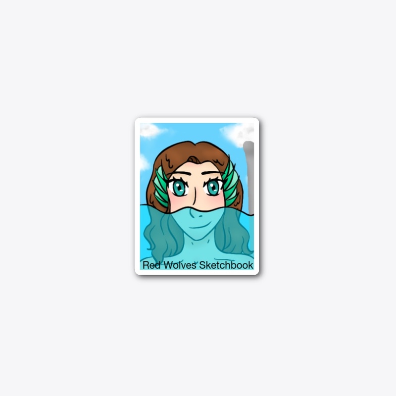Mermaid Girl Sticker