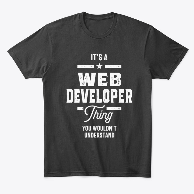 Web Developer Job Title Gift