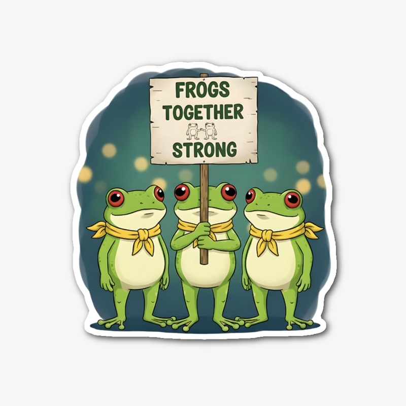Frogs Together Strong – Portland Unity