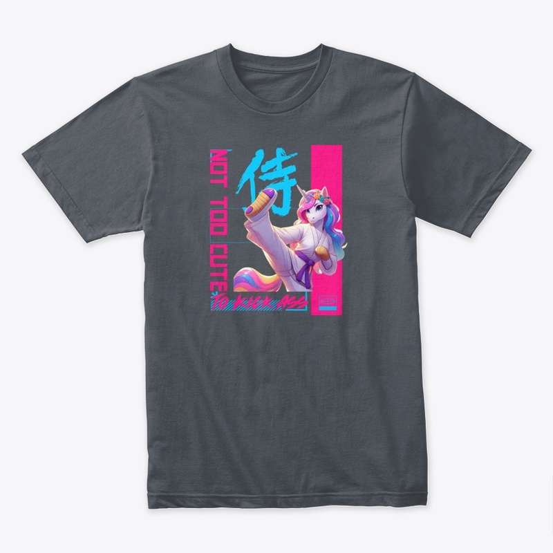 Karate Girl Shirt -Not Too Cute to Kick 