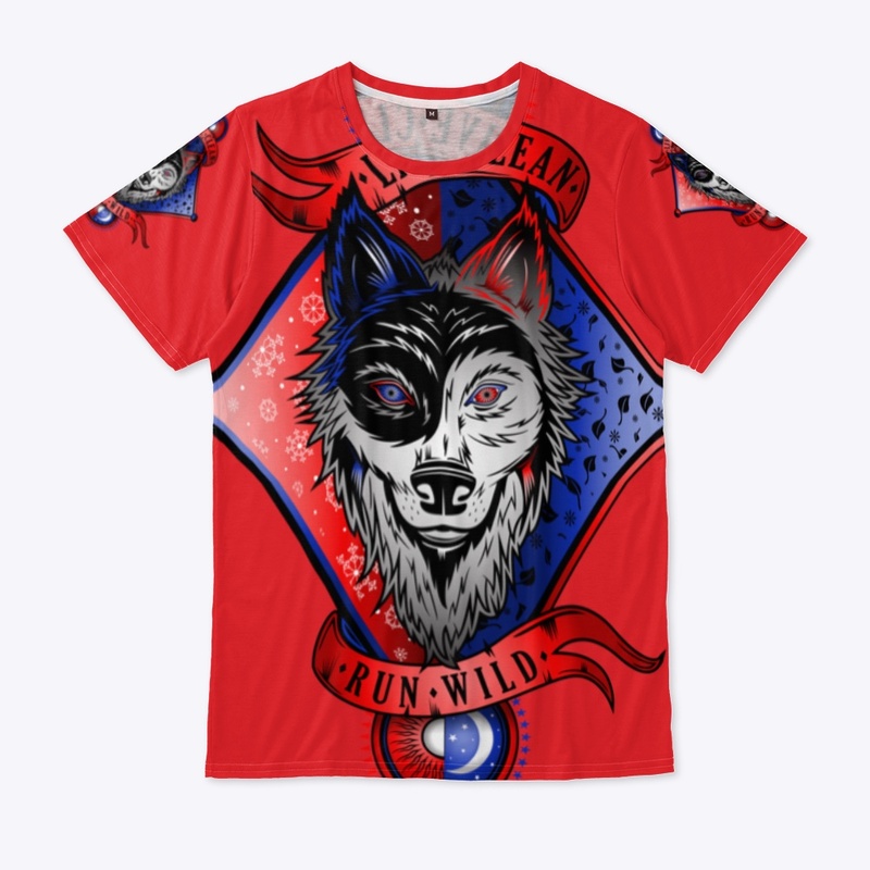 Live Clean Run Wild All-Over-Print
