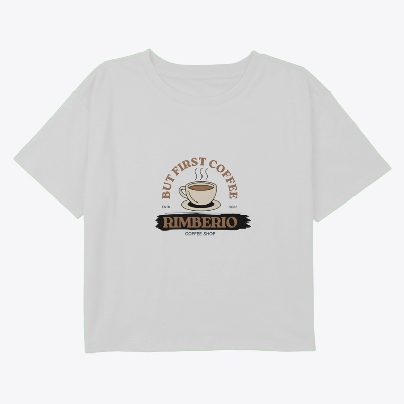 "But first coffee rimberio"
